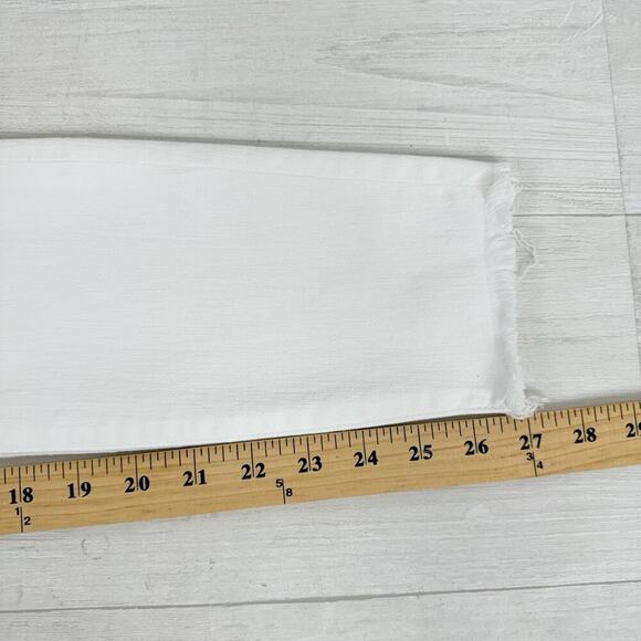 Mother Jeans 25 High Waisted Looker Ankle Fray White Fairest Of Them All Skinny - Picture 16 of 16